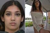 Glam mugshot of woman, 18, arrested after man crushed under his own Porsche