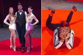 Sad clown offers big reward for over-sized circus shoes after dressing room theft