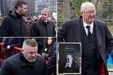 Sir Alex and Wayne Rooney among mourners at Denis Law's funeral as Man Utd stars arrive