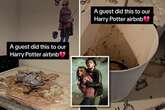 Harry Potter-themed Airbnb wrecked as owner 'traumatised' at brown stains