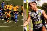 Premier League star sent off for throwing punches as team-mate 'racially abused' in match
