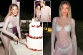 Ex-Premier League ace's wife's 'inappropriate' dress at daughter's birthday party slammed