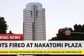 Incident at Nakatomi Plaza LIVE: Flames seen from iconic LA building on Xmas Eve