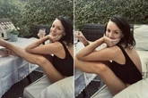 Martine McCutcheon, 45, flaunts toned legs in glamorous backless swimsuit