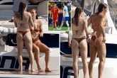 Lionesses hero Lucy Bronze snapped with Euro 2025 rival as pair soak up summer sun