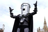 Count Binface tells Andy Burnham to 'stand down' in by-election and vows to 'take out the trash'