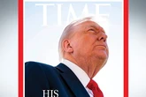 Trump declares his Time Magazine cover 'worst of all time' as he questions 'where's the hair?'
