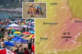 Britain to be hotter than the Med as 1,200-mile 'heat bubble' triggers 30c sizzler