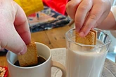Tea drinking Brits have voted this sturdy biscuit the king of all cup dunkers