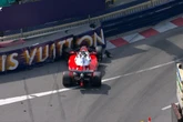 Monaco Grand Prix stopped as stewards investigate track after Charles Leclerc crashes out