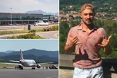 All we know as man 'sucked into plane engine' identified with a 'car full of materials'
