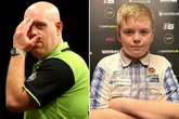 Michael van Gerwen snubs invite to play darts' new sensation – 10-year-old Owen Bryceland