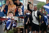 England v Scotland: Fans strip off and start foam parties in London before Euro 2020 game
