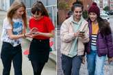 Schoolkids keep walking headfirst into lampposts while playing on their phones