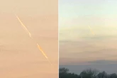 Brit woman spots 'fireball UFO' racing across the sky while driving home on the A1