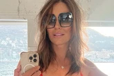 Liz Hurley, 60, sizzles in red hot bikini as she's told 'laws of gravity don't apply'