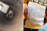 Woman discovers secret note hidden inside bed frame at AirBnB