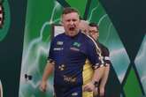 Luke Littler overcomes nervy start to beat Ryan Meikle at World Darts Championship