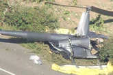 Helicopter that crashed into field was on a training flight as pics of wreckage emerge