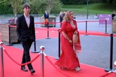 Charlotte Church and sports icon's son on red carpet as everyone says same thing