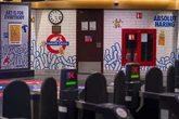 London underground station given pop art makeover in tribute to famous artist