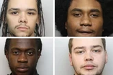 Horror moment gang prepare for machete attack on man - who had his leg amputated