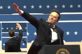 X users accuse Elon Musk of doing Nazi salutes back to back at Trump inauguration