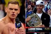 WWE star 'dunks on' Lamine Yamal, 17, with brutal comment in front of Barca hero