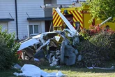 Plane crash horror as aircraft drops into residential area killing ex-general