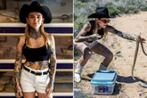 'Hot' reptile woman only has two fears – and neither of them are deadly rattlesnakes
