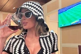 US Open winner shows off 'smoke show' wife as busty model leaves little to imagination