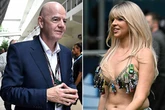 'World Cup's hottest fan' meets FIFA berk Gianni Infantino as his reaction spotted