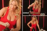 Paige Spiranac 'cleans balls' in golf queen's new Gimme Props YouTube show as fans get lucky