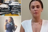 All we know about glam Brit 'drug mule' as posed police mugshot released after arrest