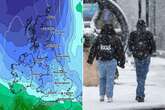 When 603-mile cold blast is set to batter UK - as Brits brace for snow in -4C temps