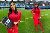 Jaw-dropping Serie A presenter who 'risked it all' now wows in sleek red leather skirt