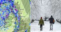 UK snow maps show '4 inches per hour' as exact date for 600-mile storm revealed