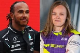 Sarah Moore's remarkable rise from Sainsbury's driver to rubbing shoulders with Lewis Hamilton