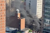 'Explosion' in New York as thick plumes of smoke billow through city