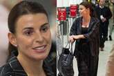 Coleen Rooney all smiles as she jets off to Australia for I'm A Celebrity stint