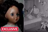 'Haunted hotel' guests flee in terror after doll falls from shelf in frightening footage