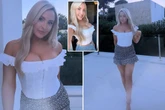 Emma Louise Jones wows in 'favourite top ever' as sports host tests corset's zip
