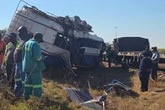 Children among nine dead after train hits bus in horror Zimbabwe smash