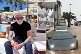 Wayne Lineker's beach club shuts as Storm Alice floods Ibiza with Brits hunting booze