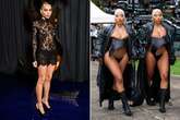 Celebs dare to bare all in risqué NSFW outfits for Paris Fashion Show 2024