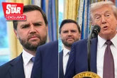 JD Vance 'finds Trump is dead rumours hilarious' as VP stifles grin behind back