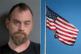 Man 'strangles his own mum with American flag he stole from next door neighbour'