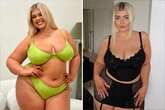 Size 18 model brands herself an 'It girl' as she flaunts curves in lingerie