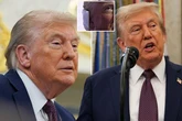 Fresh Trump 'body double' conspiracies as president 'looks rough' and ear pic examined