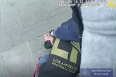 Moment prolific Greggs thief is tackled to the ground as he's now banned from all branches